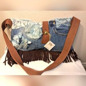 Denim purse